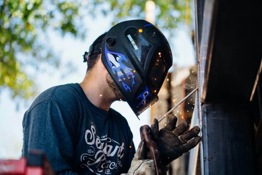 Stick welding for a small project