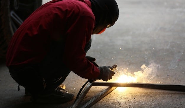 Stick welding