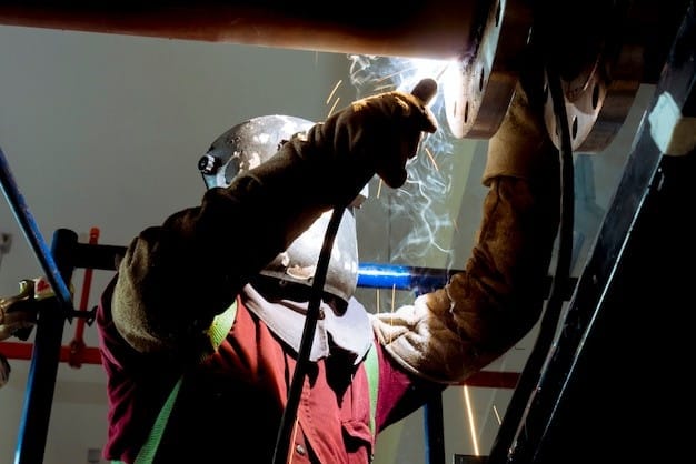 Welding in industrial construction