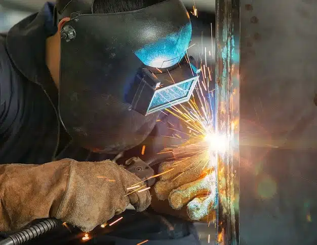 MIG welding steel