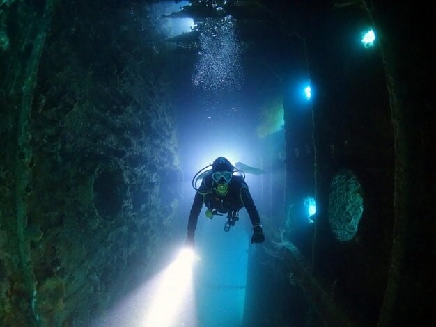 Underwater welding safety