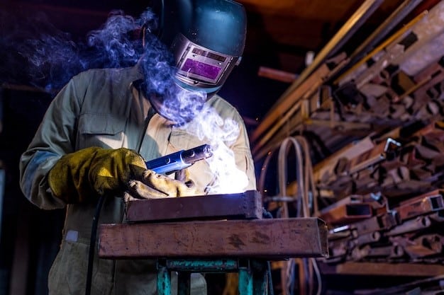 Stick welding