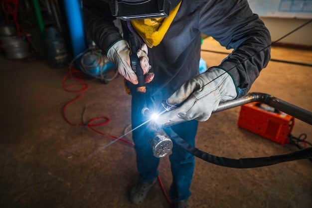 Welding with PPE