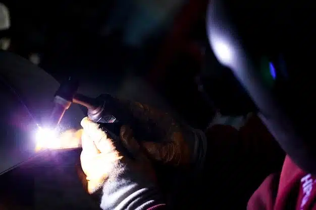 Welding for industrial use