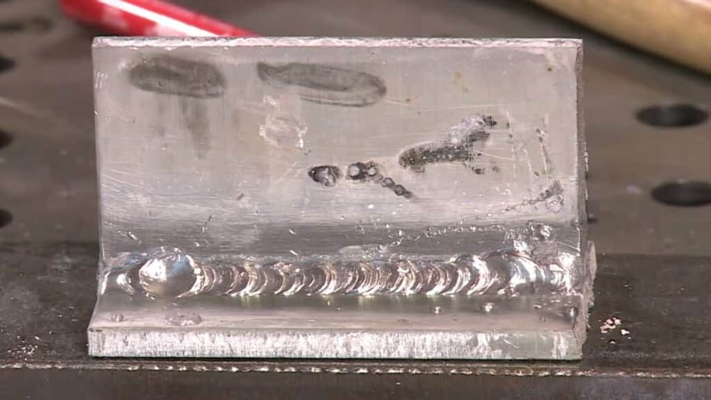 Stick welding aluminum