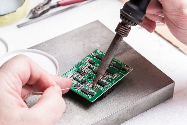 soldering chips