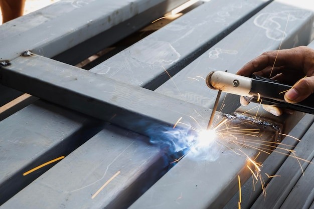 Stick welding technique