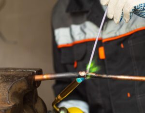 Welding rods and wires used in welding machines