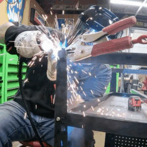 MIG Welding to Repair Welding Table