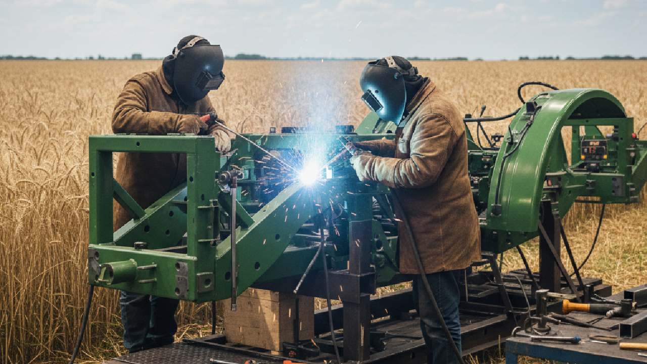 Agricultural Tractor Welding