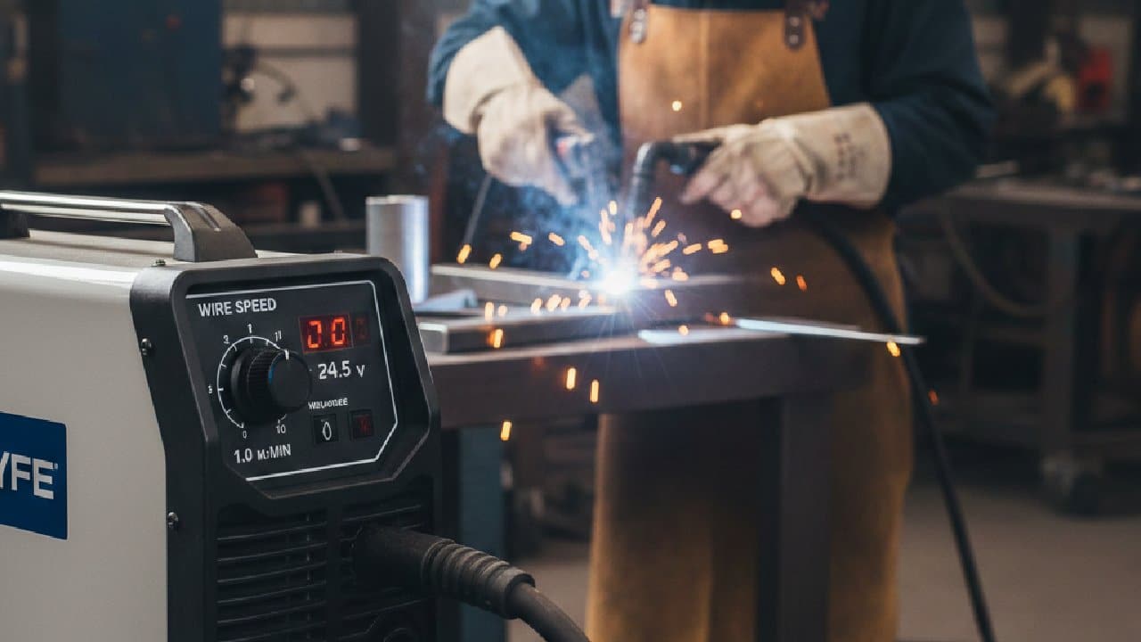 MIG Welding Wire Speed and Voltage